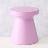 Hectarul - Masuta de cafea roz Ø35 cm din compozit Salvatore Boltze